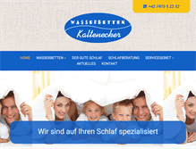 Tablet Screenshot of kaltenecker.at